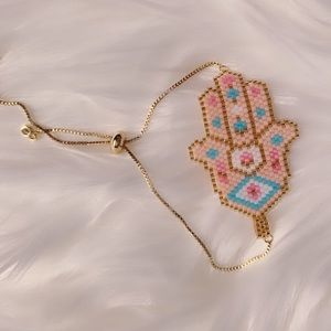 miyuki bracelet hand of fatima